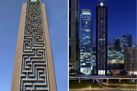 Maze Tower – Sheikh Zayed